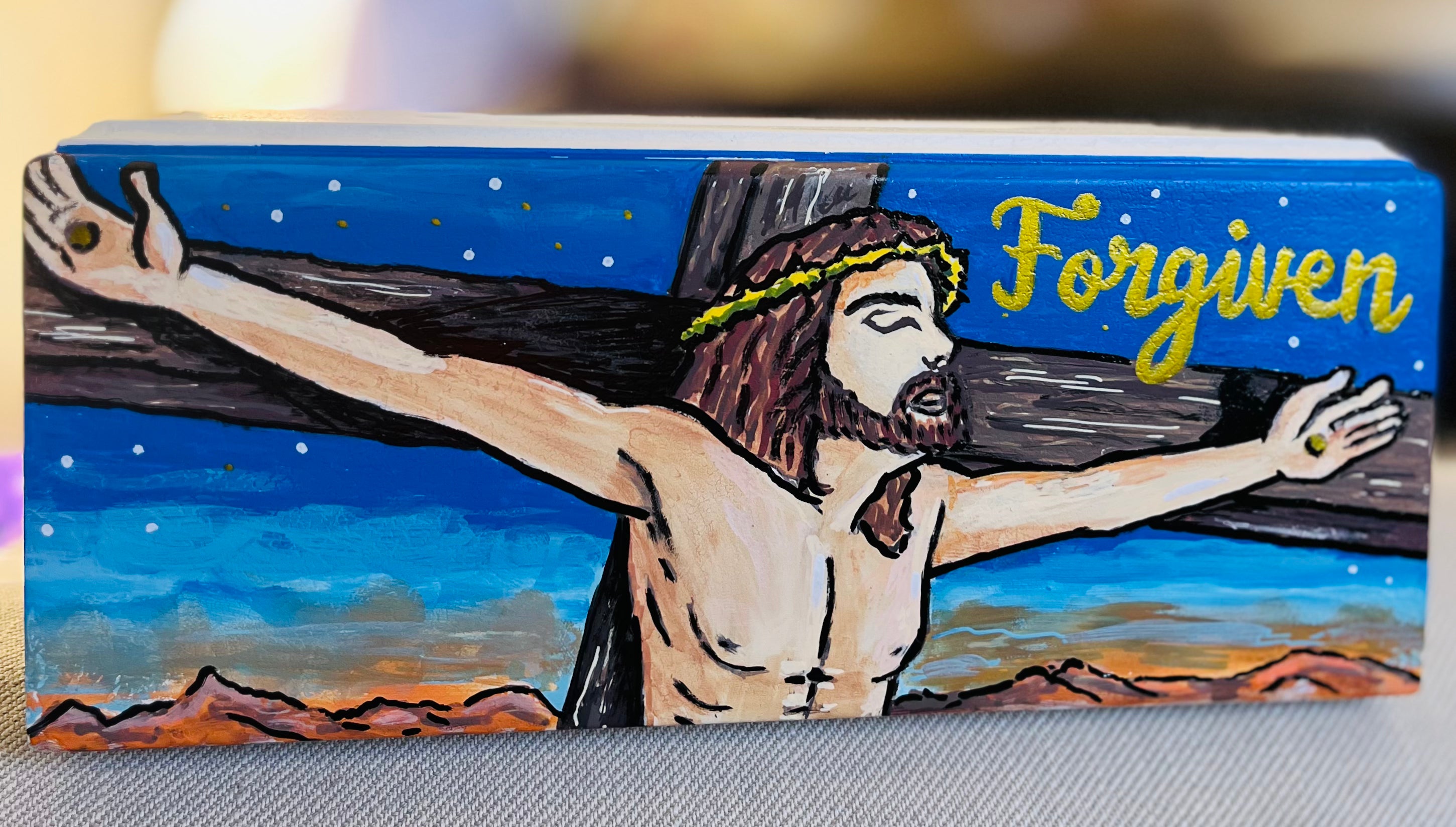 Christian Tissue Box