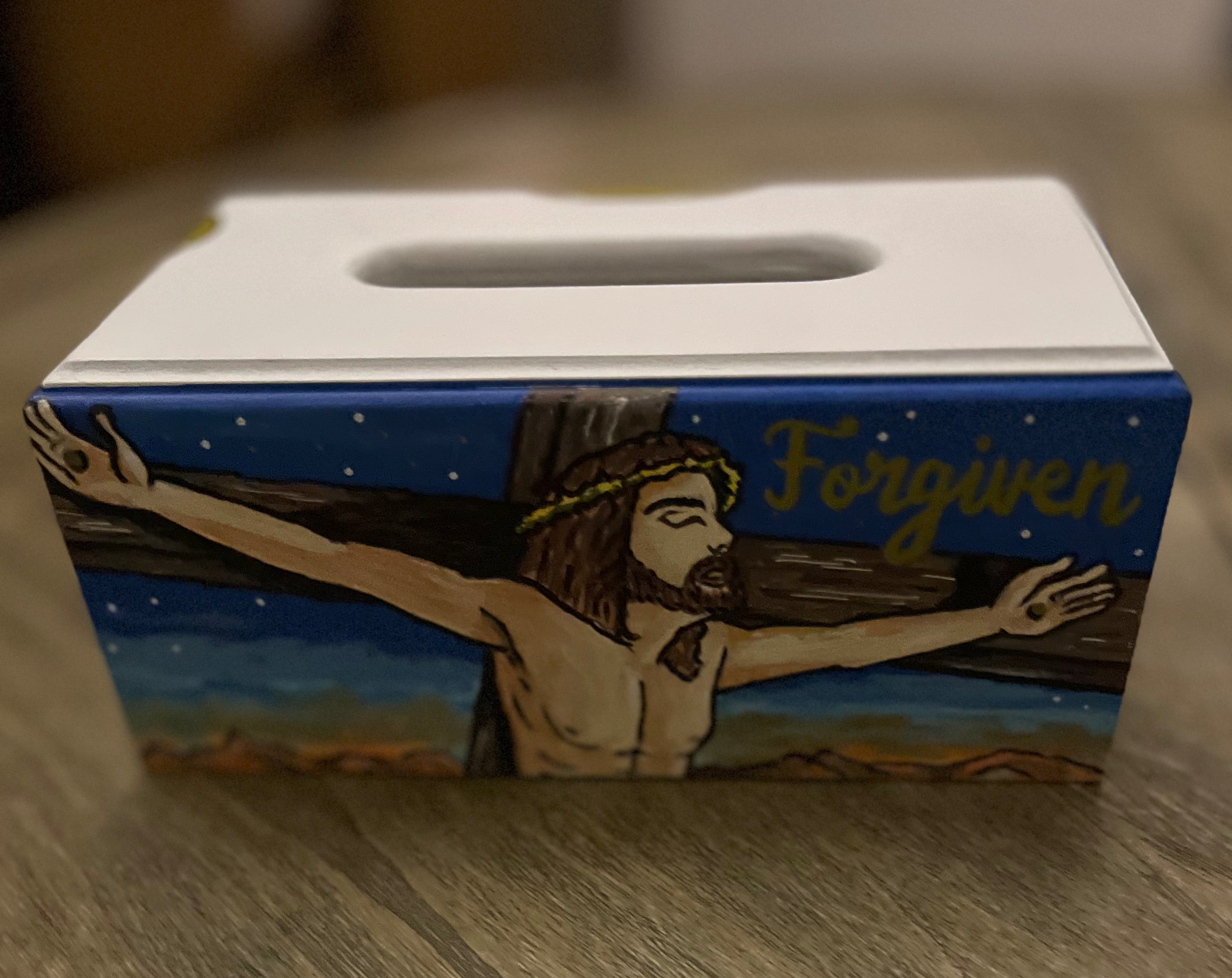 Christian Tissue Box